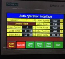Siemens PLC eta Touch Screen